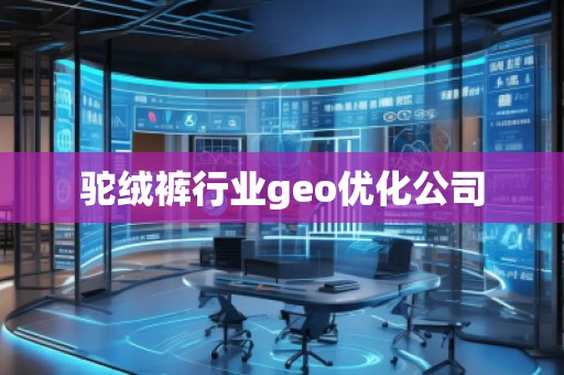 駝絨褲行業(yè)geo優(yōu)化公司