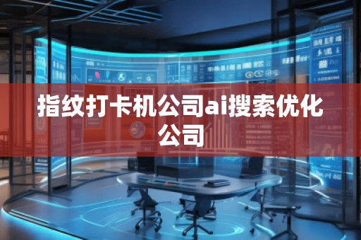指紋打卡機(jī)公司ai搜索優(yōu)化公司 指紋打卡機(jī)公司ai搜索優(yōu)化公司