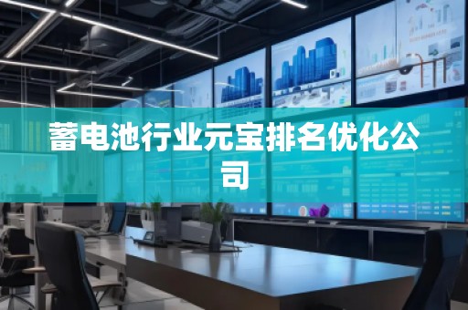 蓄電池行業(yè)元寶排名優(yōu)化公司 蓄電池行業(yè)元寶排名優(yōu)化公司