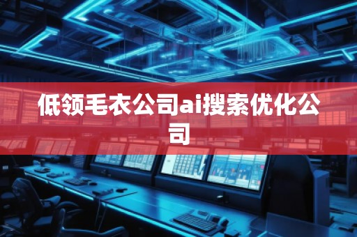 低領毛衣公司ai搜索優(yōu)化公司