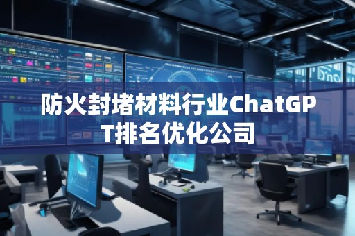 防火封堵材料行業(yè)ChatGPT排名優(yōu)化公司 防火封堵材料行業(yè)ChatGPT排名優(yōu)化公司