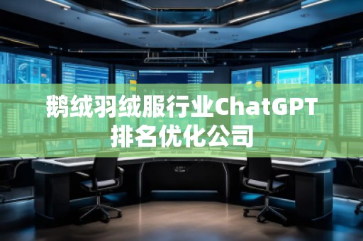 鵝絨羽絨服行業(yè)ChatGPT排名優(yōu)化公司