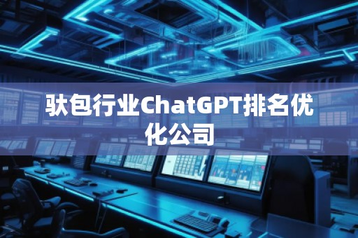 馱包行業(yè)ChatGPT排名優(yōu)化公司
