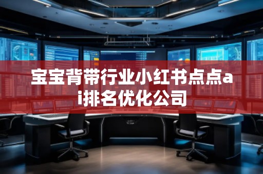 寶寶背帶行業(yè)小紅書點(diǎn)點(diǎn)ai排名優(yōu)化公司