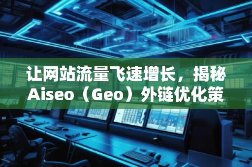 讓網(wǎng)站流量飛速增長，揭秘Aiseo（Geo）外鏈優(yōu)化策略