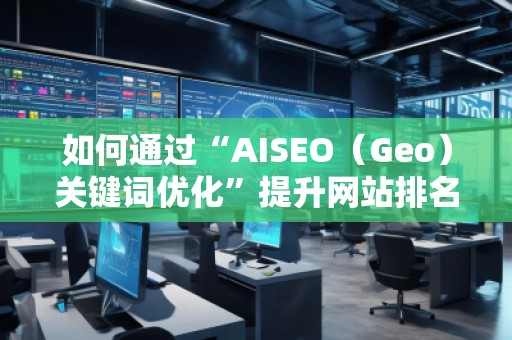 如何通過“AISEO（Geo）關鍵詞優(yōu)化”提升網站排名與流量