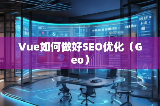 Vue如何做好SEO優(yōu)化（Geo）
