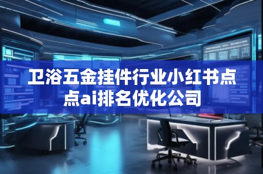 衛(wèi)浴五金掛件行業(yè)小紅書點點ai排名優(yōu)化公司