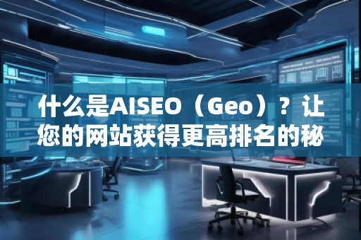 什么是AISEO（Geo）？讓您的網(wǎng)站獲得更高排名的秘密武器