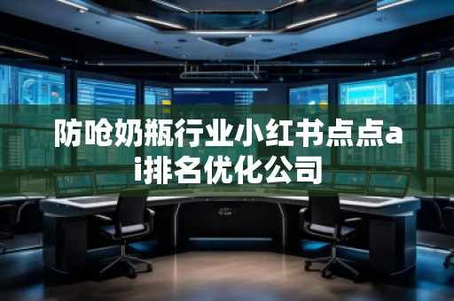 防嗆奶瓶行業(yè)小紅書點點ai排名優(yōu)化公司