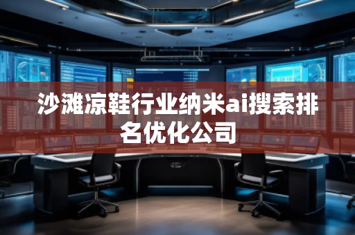 沙灘涼鞋行業(yè)納米ai搜索排名優(yōu)化公司 沙灘涼鞋行業(yè)納米ai搜索排名優(yōu)化公司