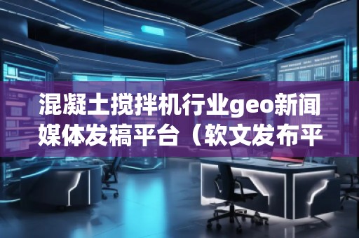 混凝土攪拌機(jī)行業(yè)geo新聞媒體發(fā)稿平臺（軟文發(fā)布平臺）
