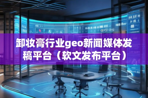 卸妝膏行業(yè)geo新聞媒體發(fā)稿平臺(tái)（軟文發(fā)布平臺(tái)）