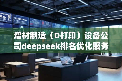 增材制造（D打?。┰O備公司deepseek排名優(yōu)化服務商
