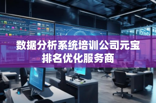 數(shù)據(jù)分析系統(tǒng)培訓(xùn)公司元寶排名優(yōu)化服務(wù)商